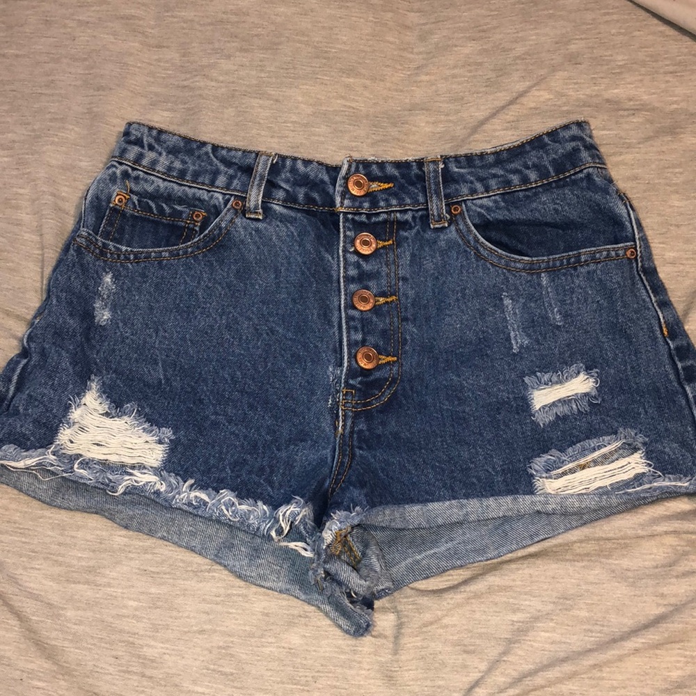 Blue Jean Shorts